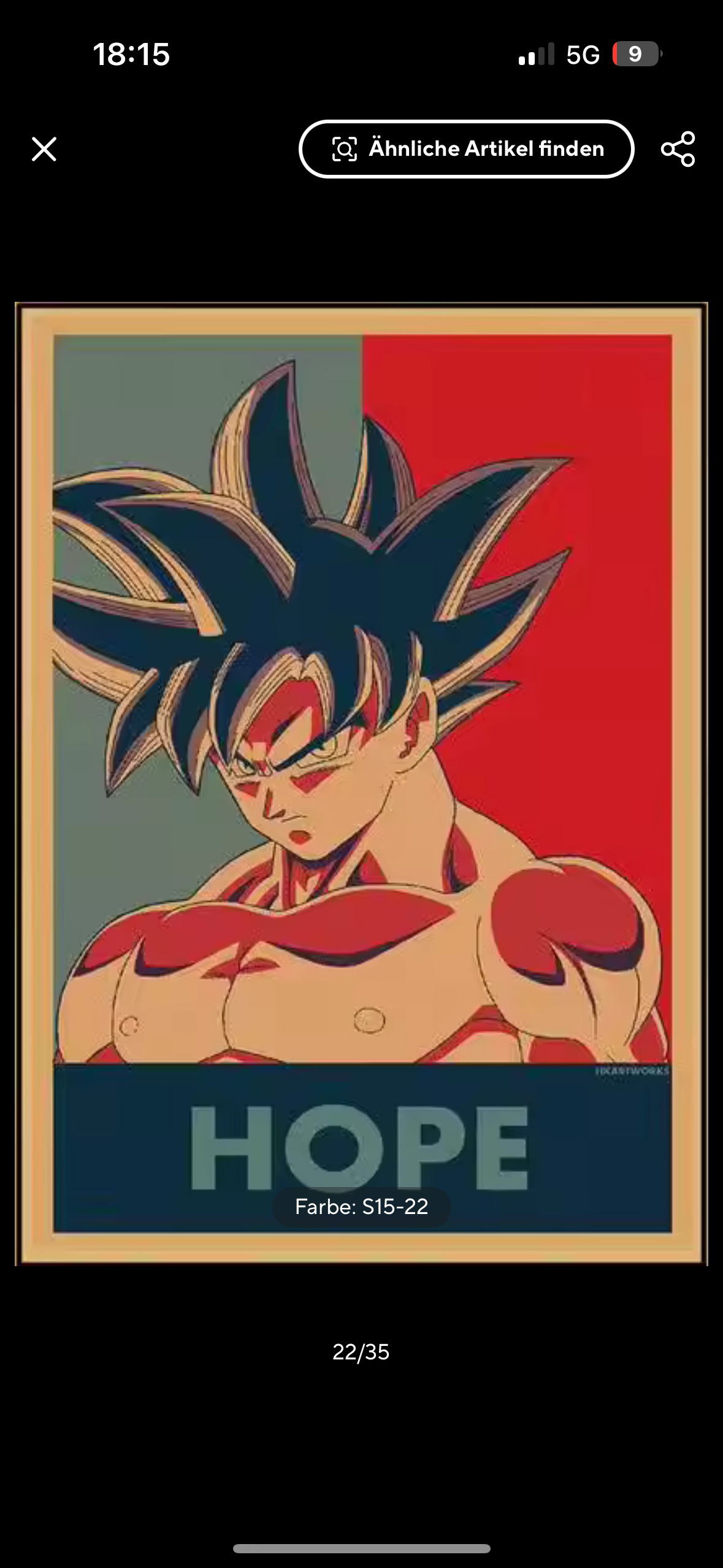 Stoff Poster