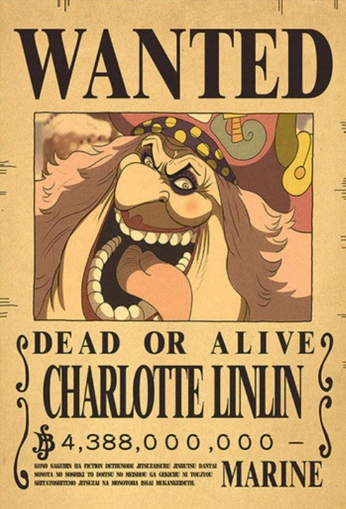 One Piece Bounty Poster
