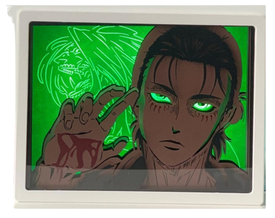 Eren Jäger Licht Box
