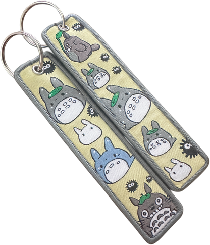 Totoro Stoff Schlüsselanhänger