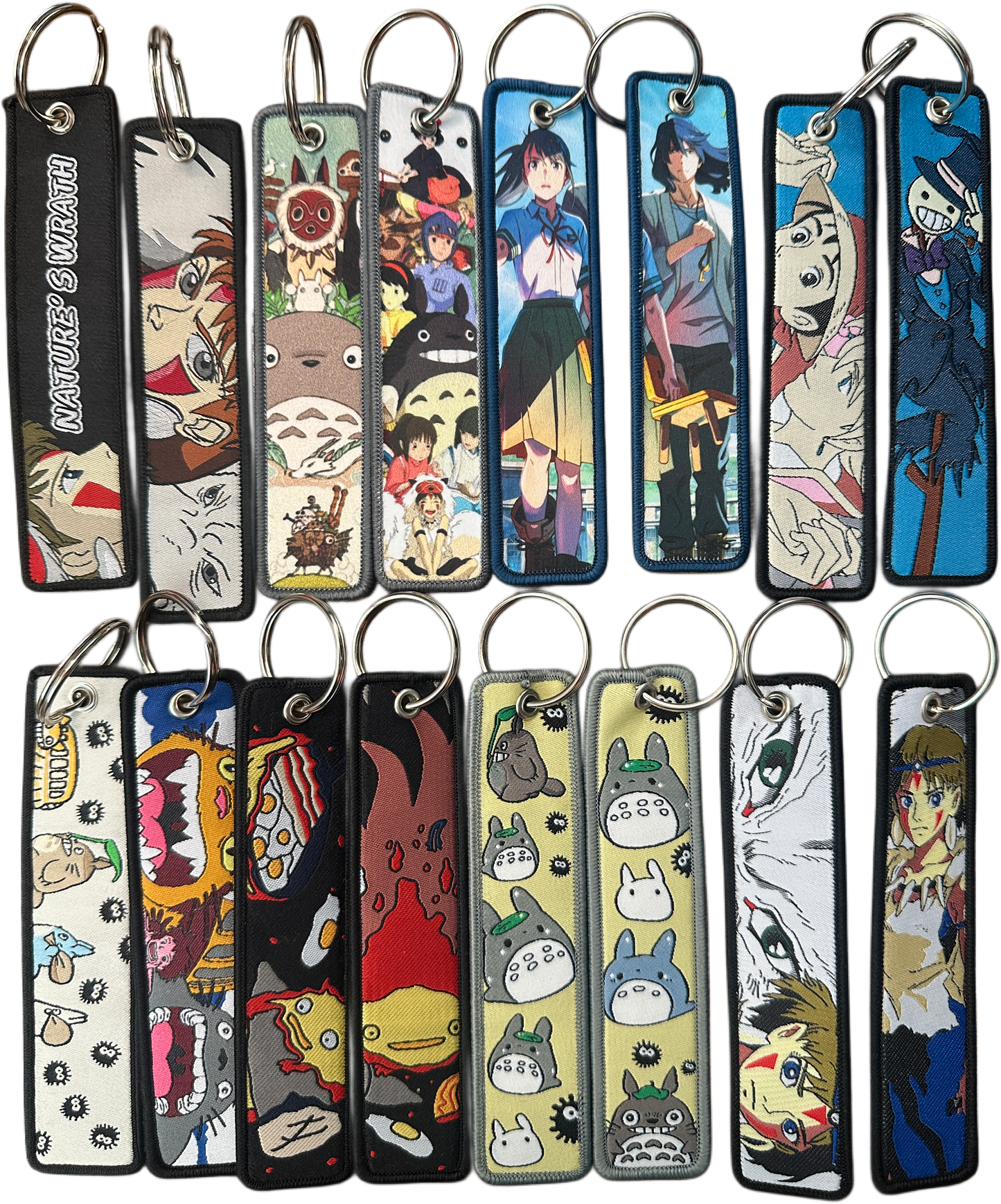 Totoro Stoff Schlüsselanhänger