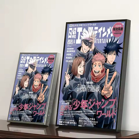 Plastic poster