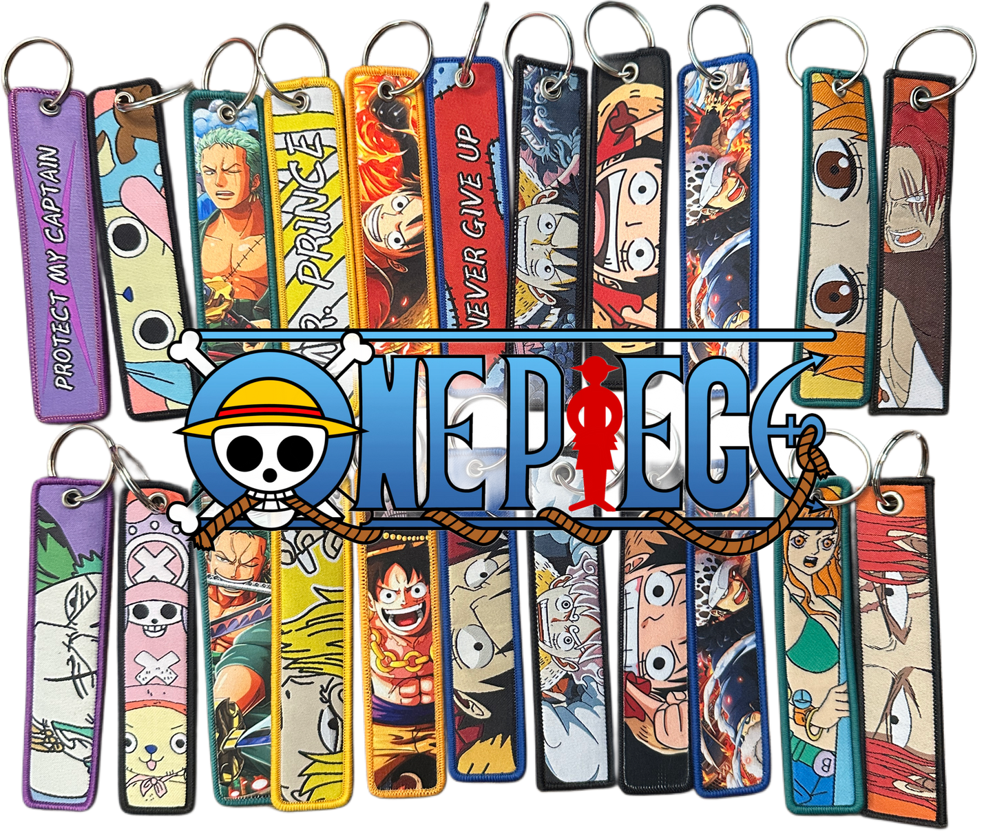 One Piece Stoff Schlüsselanhänger