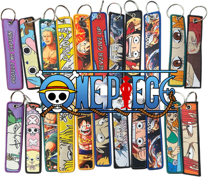 One Piece Stoff Schlüsselanhänger