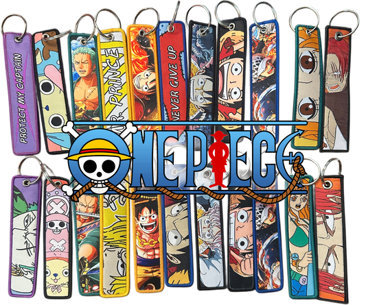 One Piece Stoff Schlüsselanhänger