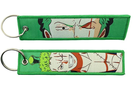 One Piece Zoro Stoff Schlüsselanhänger