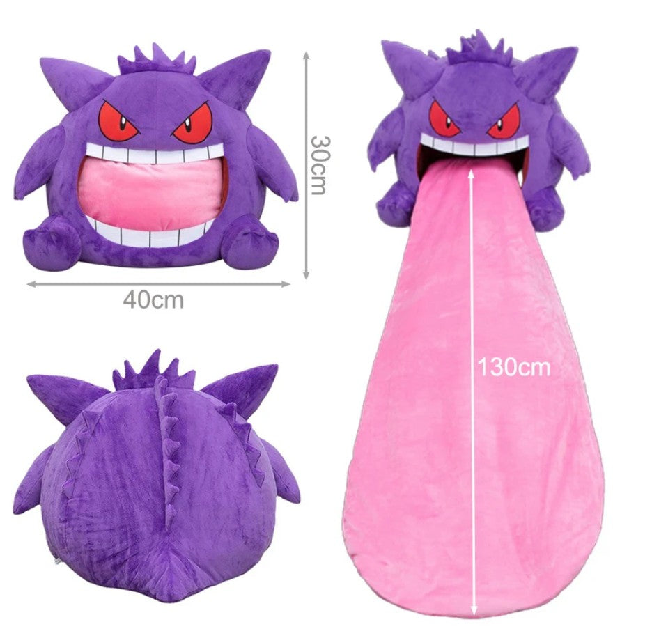 Pokemon Gengar Grosse Zunge Plushie