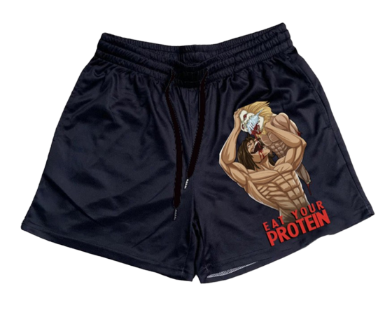 Attack on Titan Eat your Protein Shorts