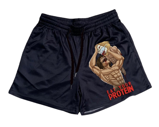 Attack on Titan Eat your Protein Shorts