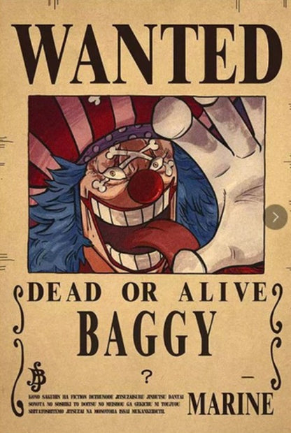 One Piece Bounty Poster