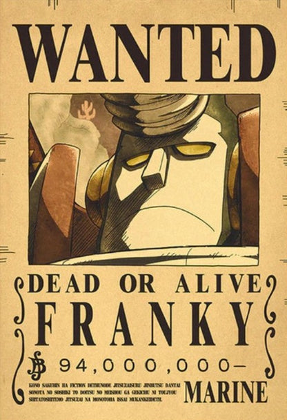 One Piece Bounty Poster