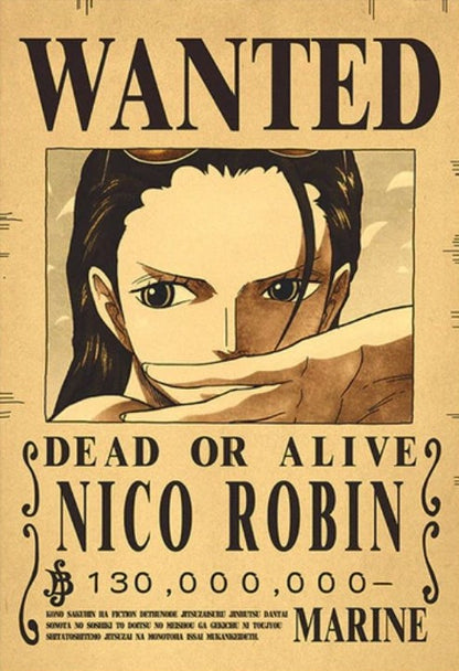 One Piece Bounty Poster