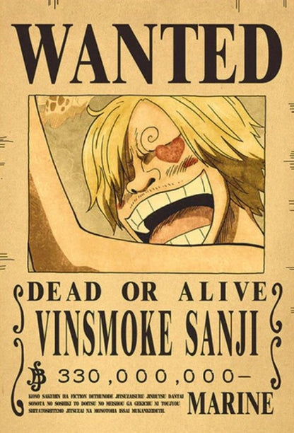 One Piece Bounty Poster