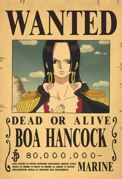 One Piece Bounty Poster