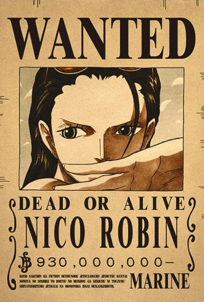 One Piece Bounty Poster