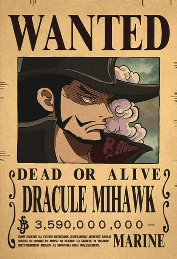 One Piece Bounty Poster