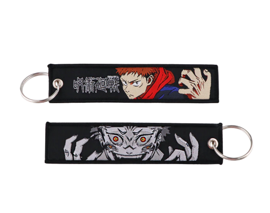 Jujutsu Kaisen Itadori Stoff Schlüsselanhänger