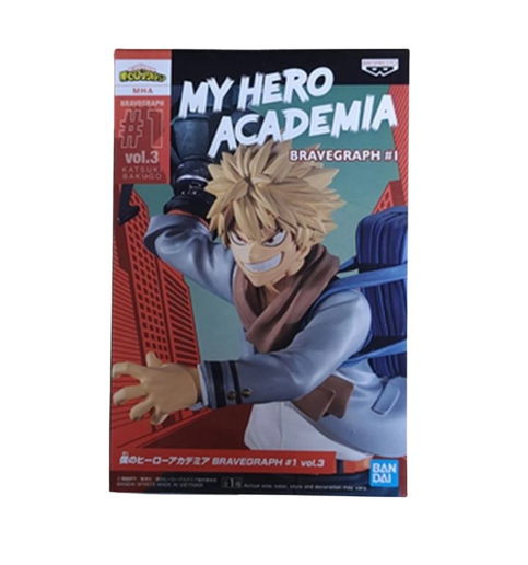 My Hero Academia Bakugo Shool uniform Figur