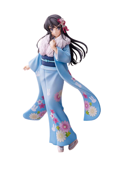 Bunny Girl Senpai Mey in Yukata Figur